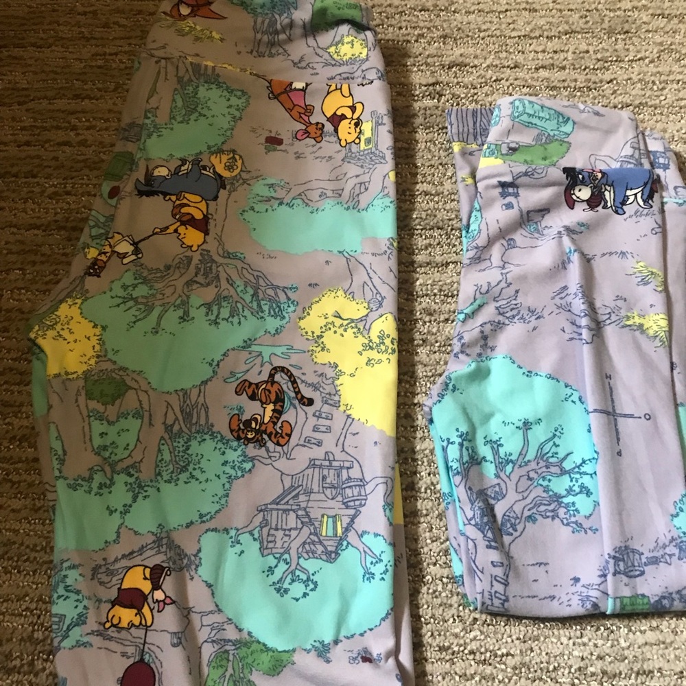 Lularoe Disney Winnie the Pooh Set OS and Sm